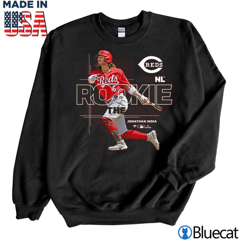 Black Sweatshirt Cincinnati Reds Jonathan India NL Rookie of the Year T Shirt