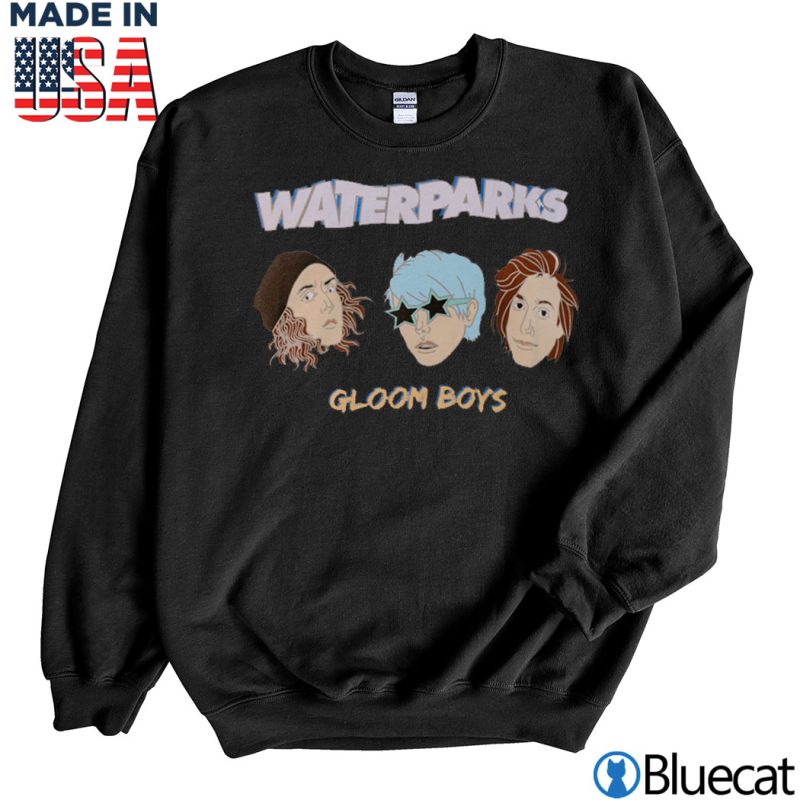 Black Sweatshirt WATERPARKS Gloom Boys Houstonparx T shirt