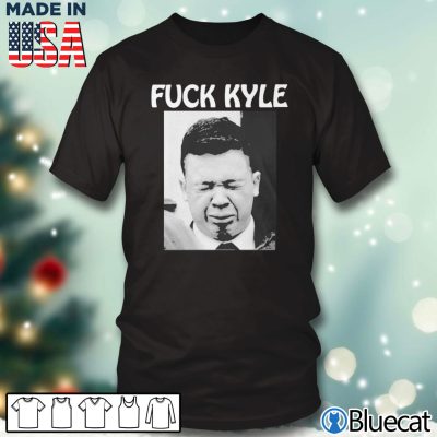Black T shirt Fuck Kyle Rittenhouse Cry T shirt