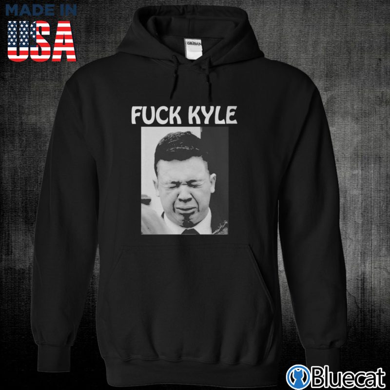Black Unisex Hoodie Fuck Kyle Rittenhouse Cry T shirt