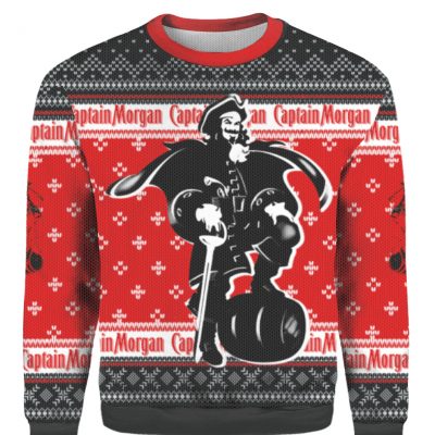 Captain Morgan The Standing Ugly Christmas Sweater