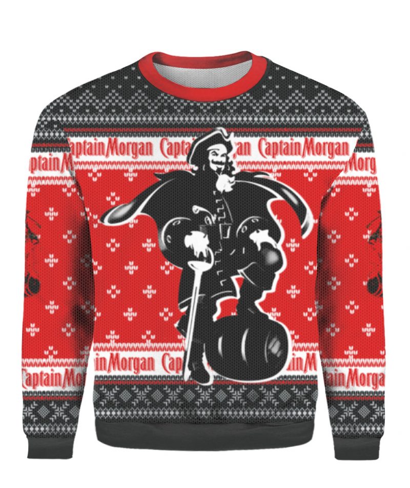 Captain Morgan The Standing Ugly Christmas Sweater