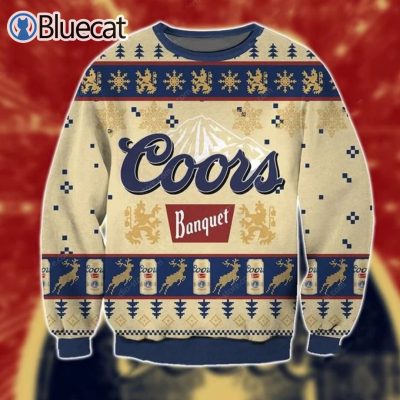 Coors Banquet Ugly Christmas Sweater