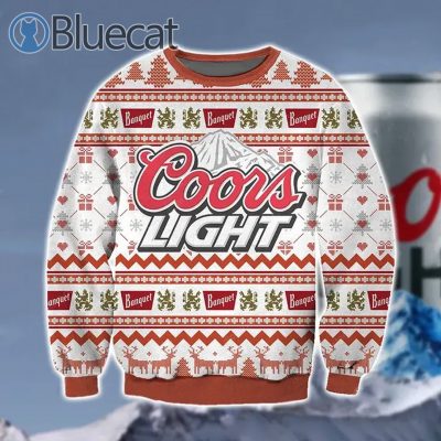 Coors light Beer Ugly Christmas Sweater