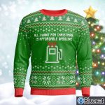 Dan Crenshaw Affordable Gasoline Christmas Sweater 1