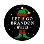 Elf Lets Go Brandon Christmas Ornament