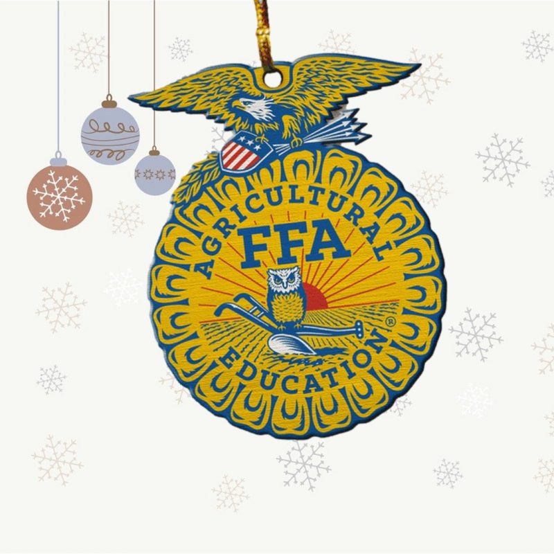 FFA Christmas ornament
