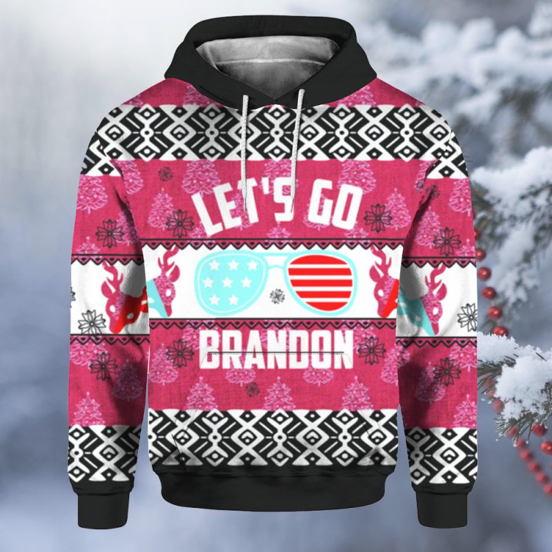 FJB lets go Brandon Christmas sweater 2