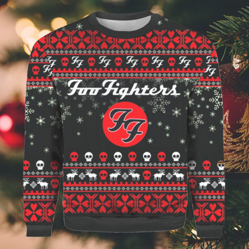 Foo Fighters Ugly Christmas Sweater