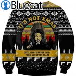 Hans Its Not Xmas Until Hans Gruber Falls Ugly Christmas Sweater