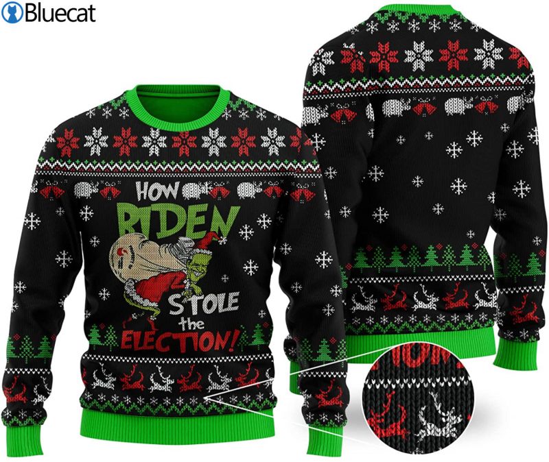 How Biden Stole The Election Ugly Christmas Sweater