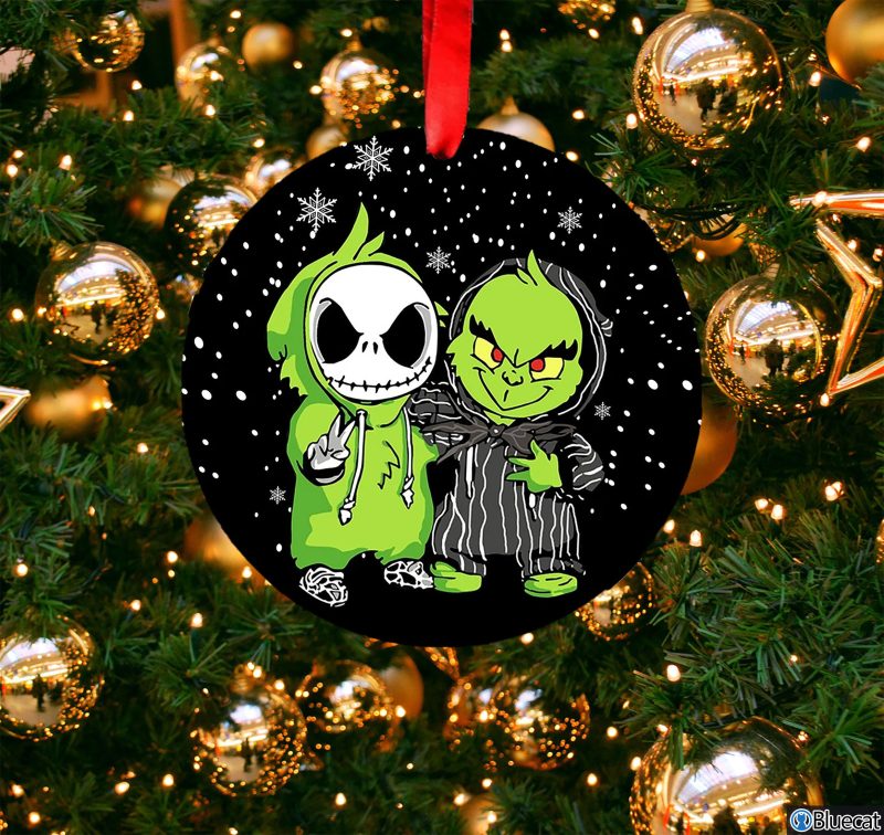 How The Grinch Jack Skellington Friends Christmas Tree Decorations Ornament