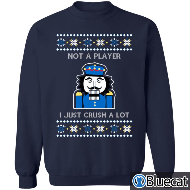 I Just Crush A Lot Ugly Christmas Sweatshirt 2