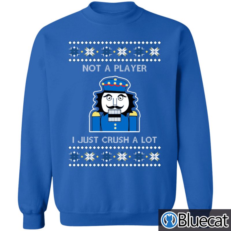 I Just Crush A Lot Ugly Christmas Sweatshirt 3