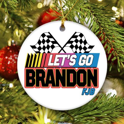 LGBFJB Community Lets Go Brandon Christmas Ornament
