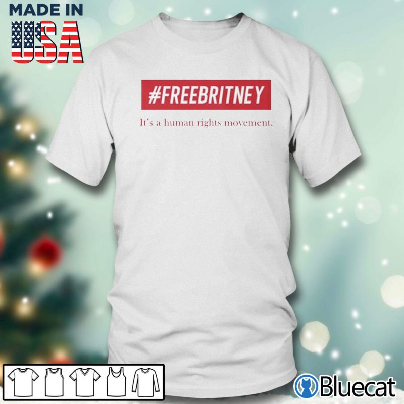 Men T shirt Freebritney its a Human rights movement shirt