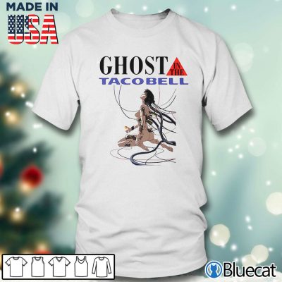 Ghost in The Shell Ghost in The Taco Bell Shirt, Langarm, Hoodie