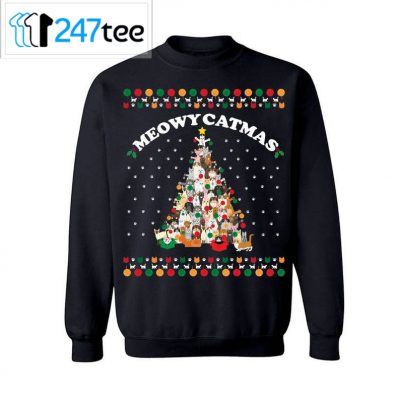 Meowy Catmas Style Ugly Christmas Sweater 2