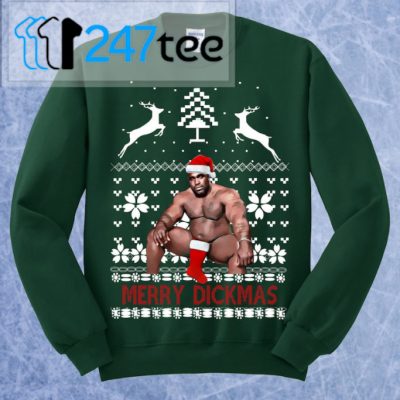 Merry Christmas dickmas ugly christmas sweater