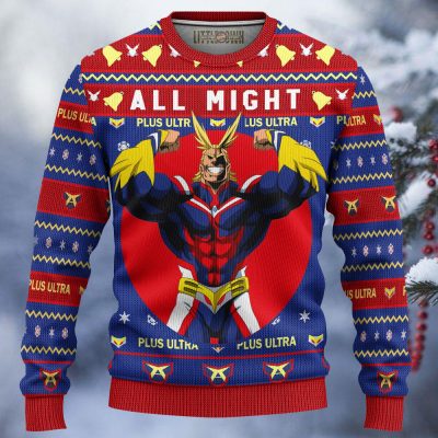 My Hero Academia Ugly Christmas Sweater