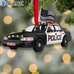 Personalized Police Car Christmas Ornament 2021