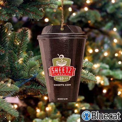 Sheetz Coffee Christmas Ornament