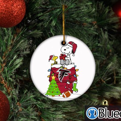Snoopy Atlanta Falcons Nfl Weihnachten 2021 Ornament
