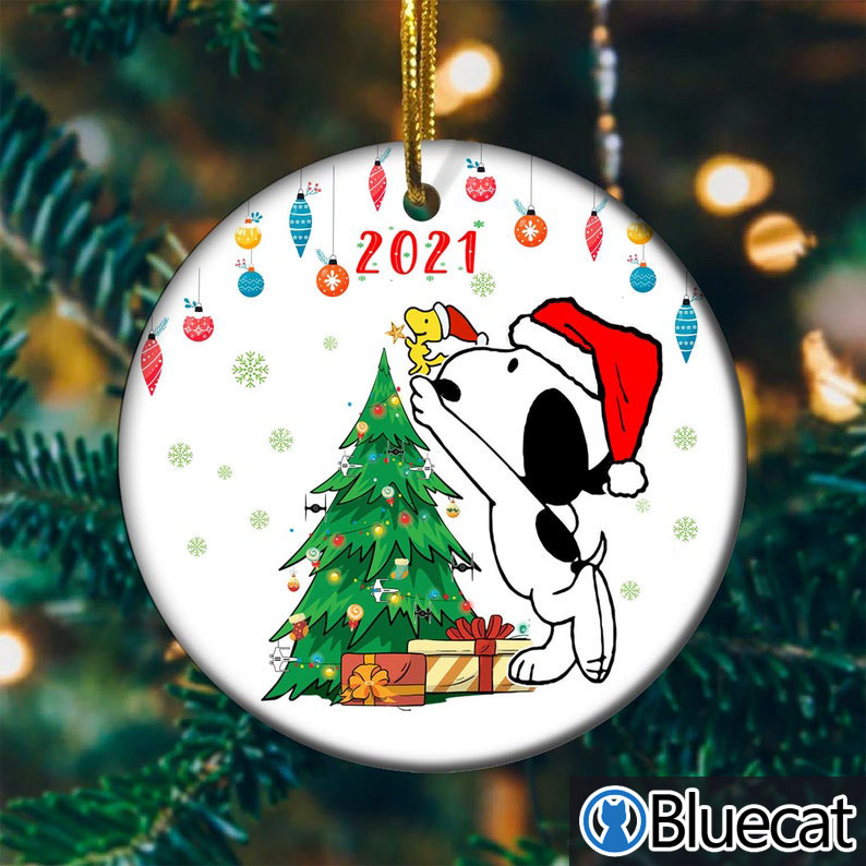 Snoopy Christmas 2021 Ceramic Ornaments 1