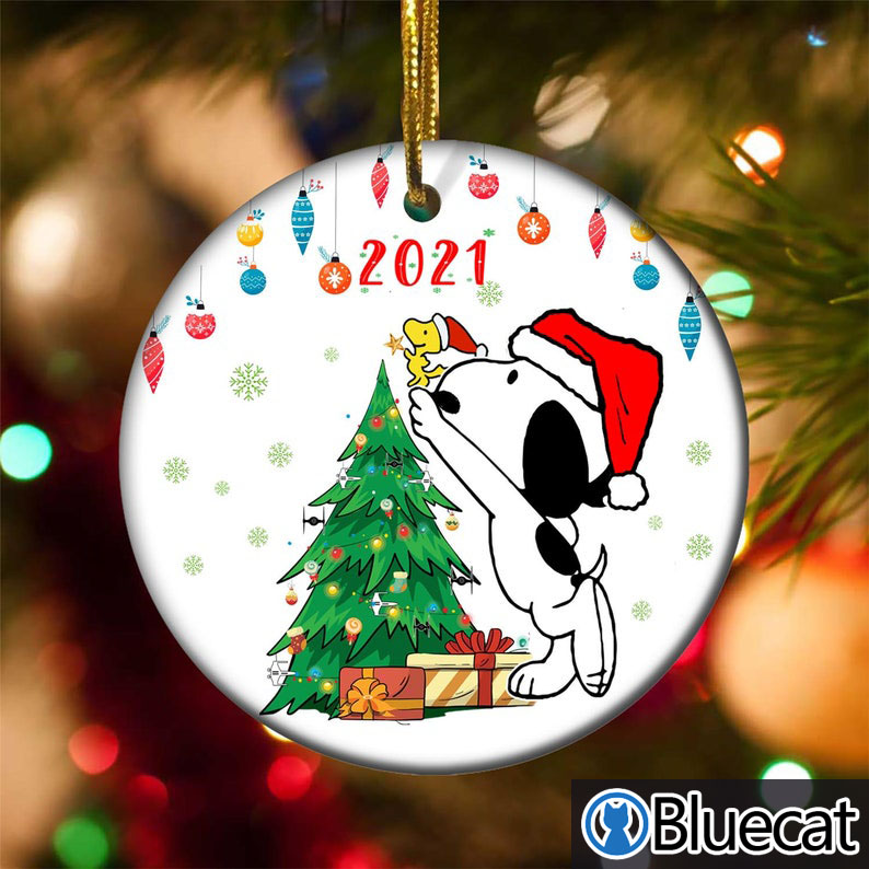 Snoopy Christmas 2021 Ceramic Ornaments 2