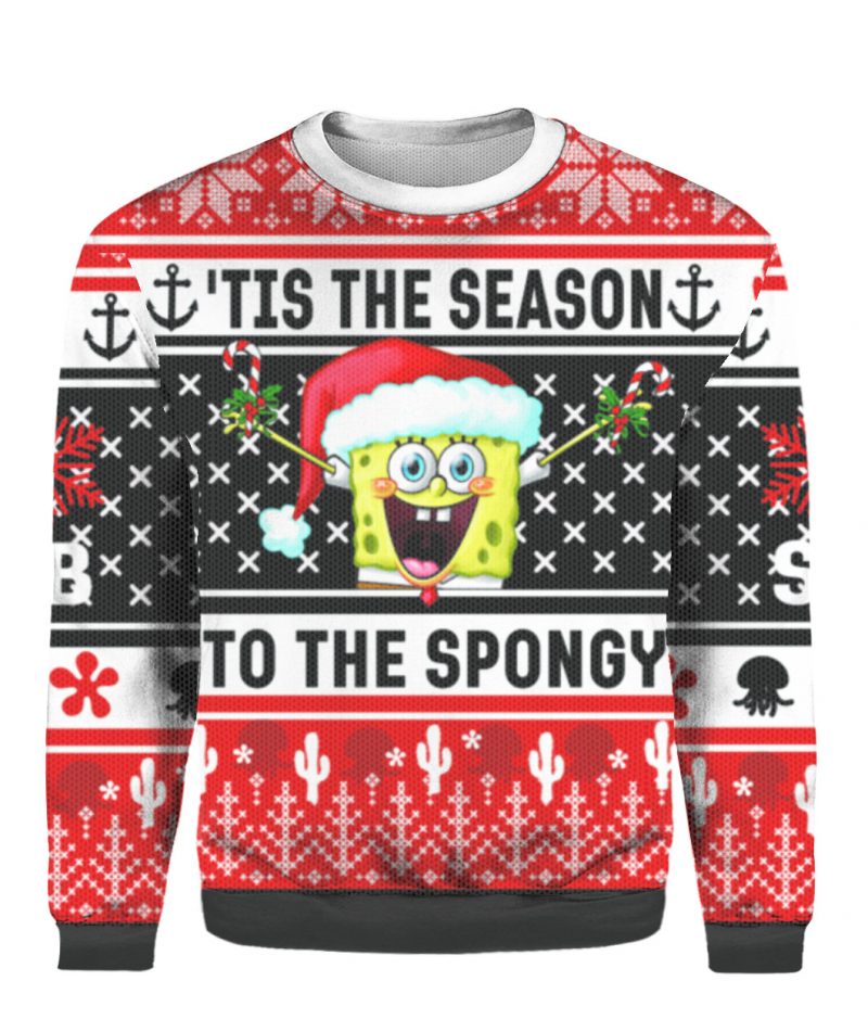 SpongeBob SquarePants Ugly Christmas Sweater