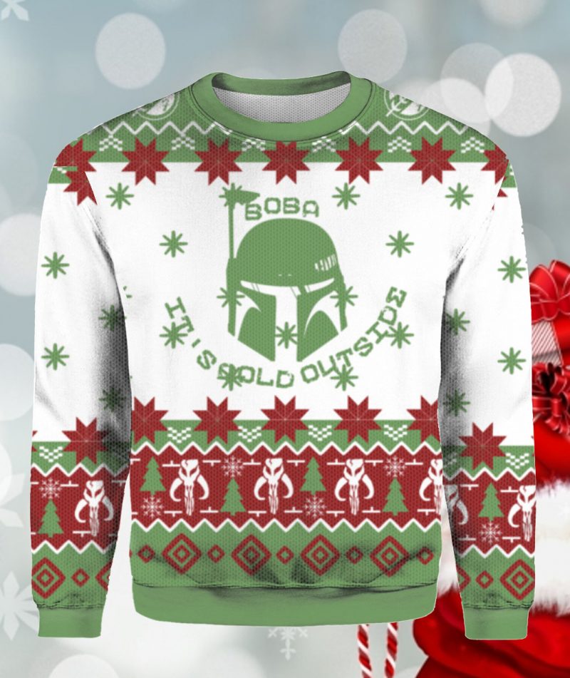 Star Wars Boba Fett Boba Its Cold Outside Christmas Sweater