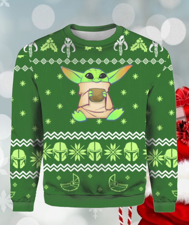 Star Wars The Mandalorian The Child Christmas Sweater