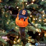Syracuse Otto the Orange Christmas Ornament