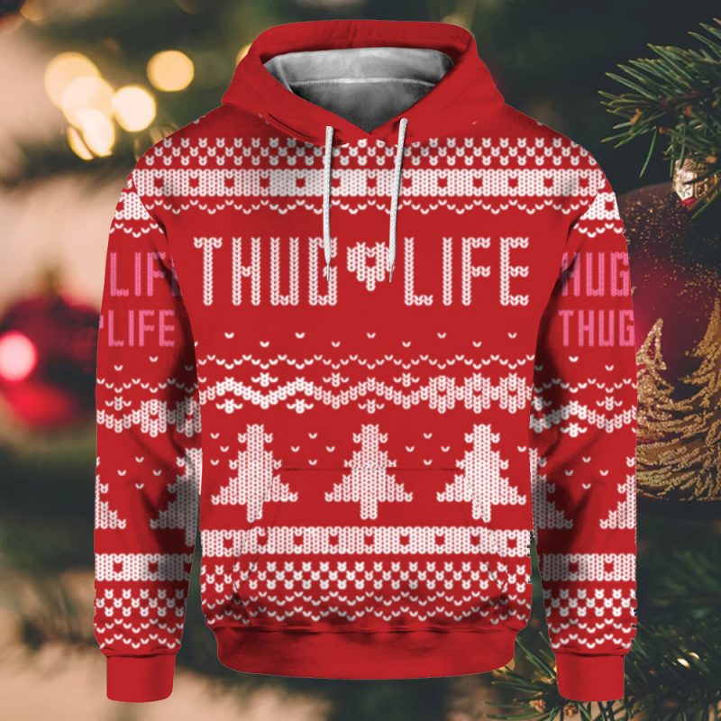 Thug Life Ugly Christmas Sweater 2