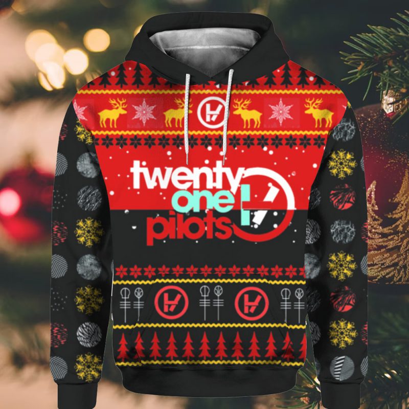 Twenty One Pilots Ugly Christmas Hoodie