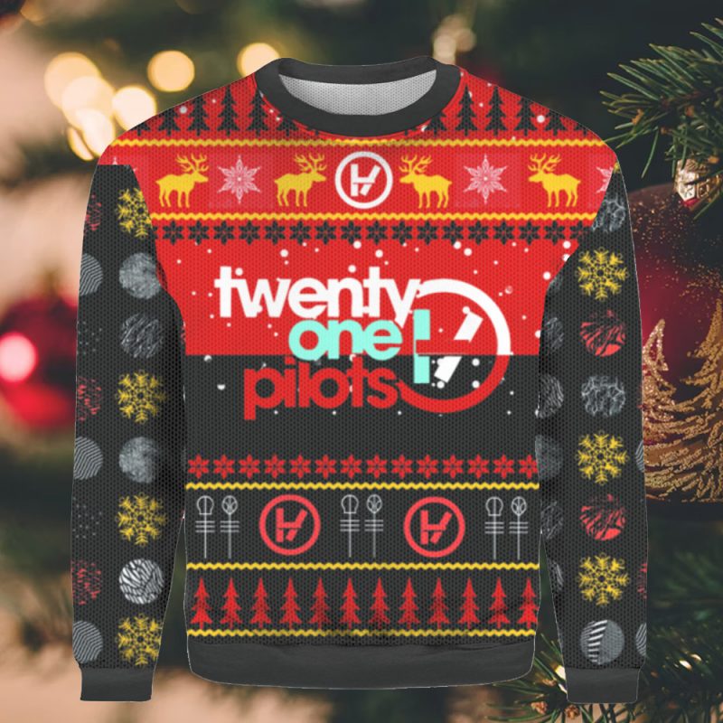 Twenty One Pilots Ugly Christmas Sweater