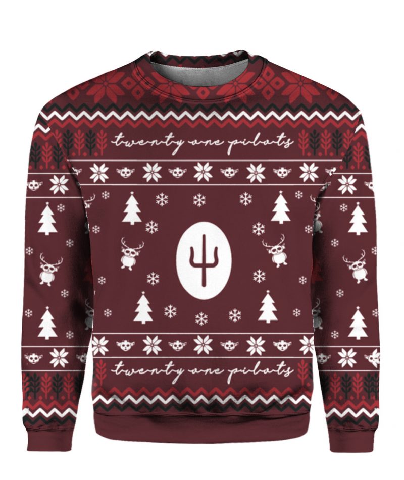 Twenty one Pilots Saves the year Christmas Sweater 5