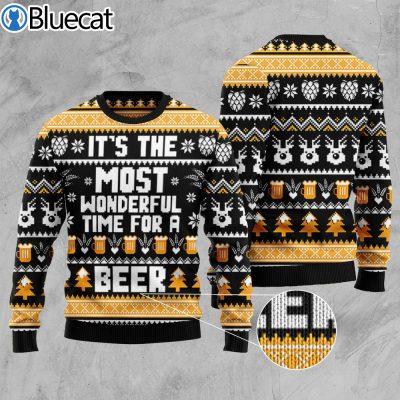 Wonderful time for a Beer Ugly Christmas Sweater