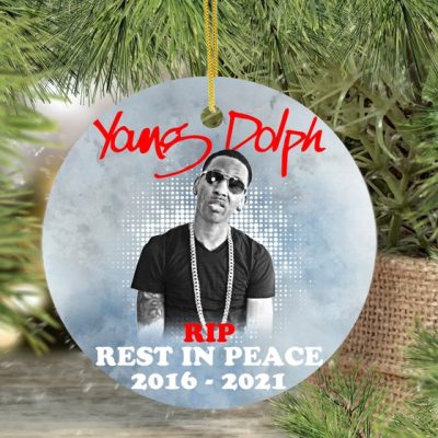 Young Dolph RIP Ruhe in Frieden 1985-2021 Ornament
