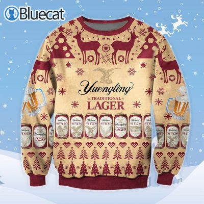 Yuengling Lager beer Ugly Christmas Sweater