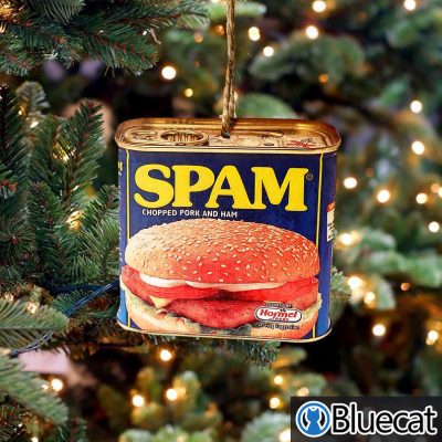 Spam Chopped Pork And Ham Christmas ornament