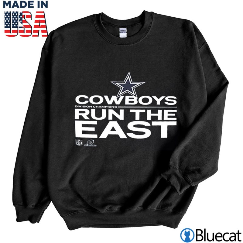 Black Sweatshirt Dallas Cowboys 2021 NFC East Division Champions Trophy Collection T Shirt