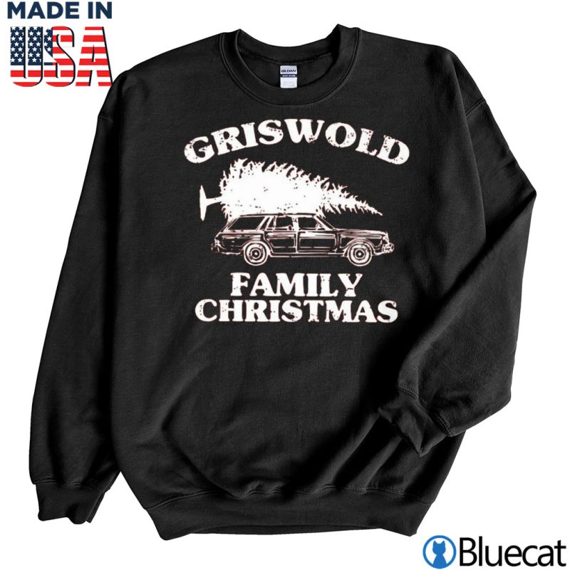 Black Sweatshirt Griswold Family Christmas T shirt