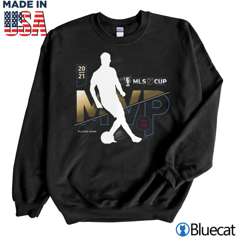 Black Sweatshirt Sean Johnson New York City FC 2021 MLS Cup MVP Team Logo T Shirt