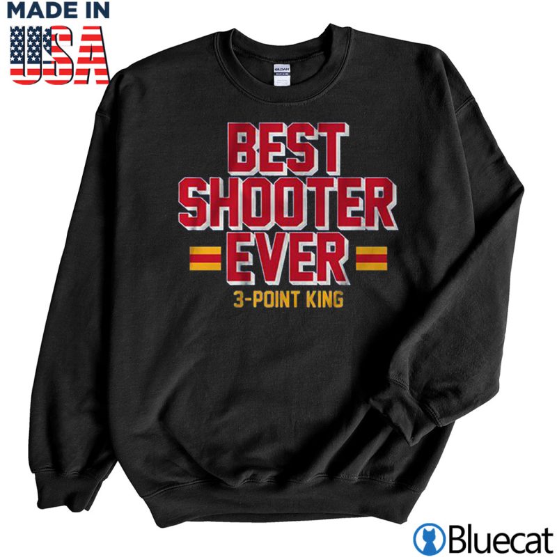 Black Sweatshirt Steph Curry Best Shooter Ever 3 Point King T shirt