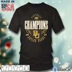Black T shirt Baylor Bears 2021 Big 12 Football Conference Champions T Shirt