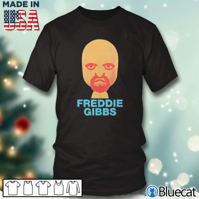 Black T shirt Freddie Gibbs T shirt