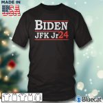 Black T shirt Jason Selvig Biden Jfk JR 24 T shirt