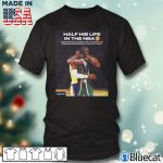 Black T shirt LeBron James Half his life in the NBA T shirt