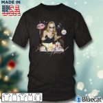 Black T shirt Mariah Carey Mcdonalds T shirt